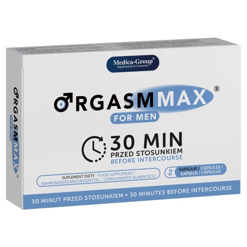 Orgasm Max Capsules for Men by MEDICA GROUP, 2 pcs – image 1