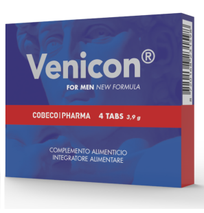 COBECO Venicon Nahrungsergänzungsmittel für Männer, 4 Kapseln – Bild 1