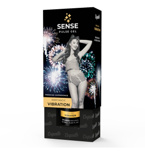 Aardbei vibratiegel voor intieme wellness 6 ml – foto 2