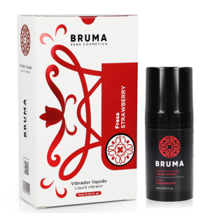 Bruma vibrating gel with strawberry flavour 15 ml – image 1