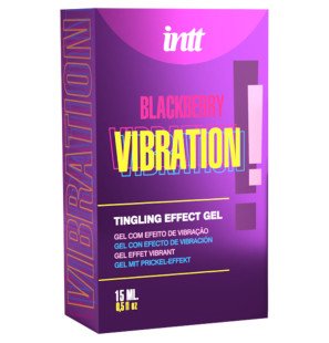 Vibrating Gel with Blackberry Flavour INTT RELEASES 15 ml – image 2