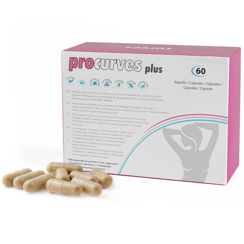 500COSMETICS ProCurves capsules for personal breast care – image 1 500COSMETICS ProCurves capsules for personal breast care – image 1