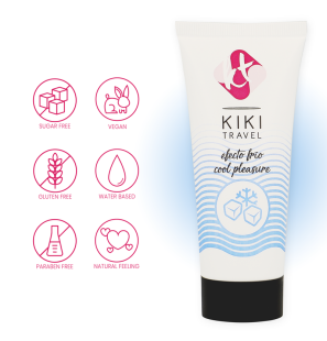 KIKÍ TRAVEL chłodzący lubrykant na bazie wody z aloesem 50 ml – zdjęcie 4