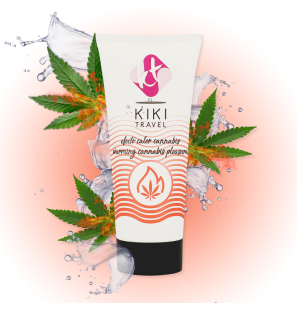 KIKÍ TRAVEL Warming Lubricant with Cannabis Flavour 50 ml – image 1