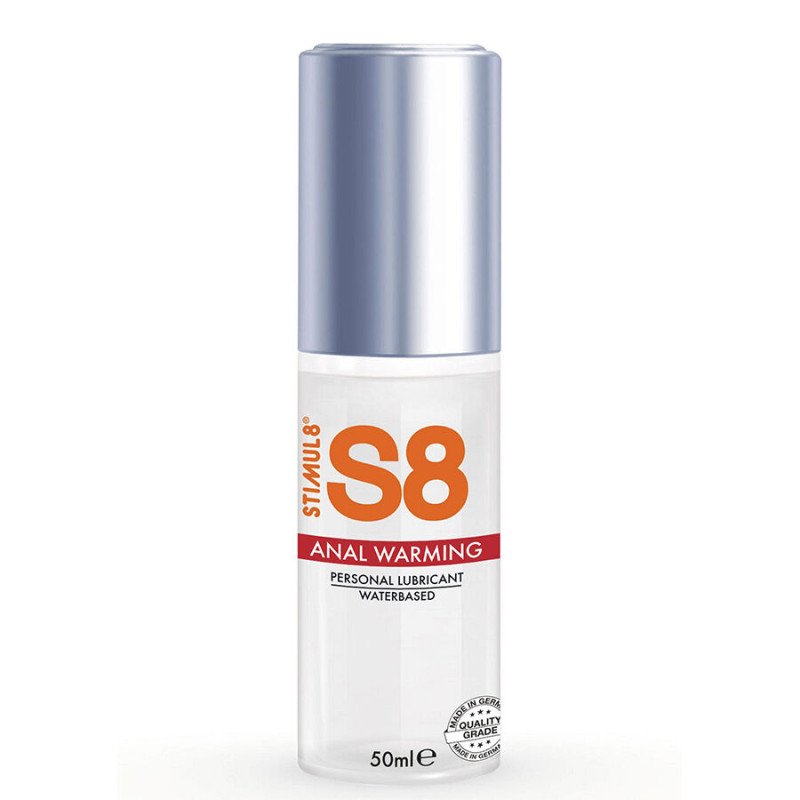 STIMUL8 S8 Warming Water-Based Anal Lubricant 50 ml – image 1 STIMUL8 S8 Warming Water-Based Anal Lubricant 50 ml – image 1