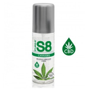 STIMUL8 S8 Lubrifiant hybride au cannabis à base d’eau 125 ml – photo 1