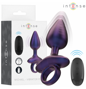 INTENSE Michael plug anal vibrant avec télécommande – photo 1