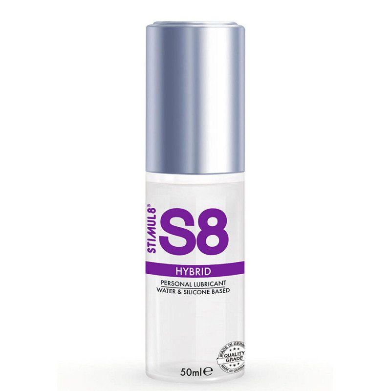 STIMUL8 S8 – hybrydowy lubrykant na bazie wody 50 ml – zdjęcie 1