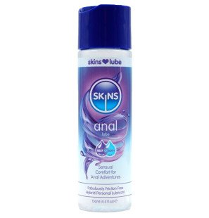 Lubrifiant anal hybride SKINS à base d’eau et de silicone 130 ml – photo 1