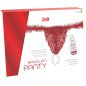 Rote Brazilian-Panty mit Perlen und Erdbeer-Gleitgel 50 ml – Bild 1