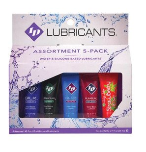 ID Juicy Lube lubrifiant à base d’eau, 5 tubes de 12 ml – photo 1
