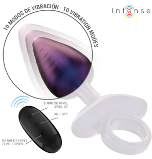 INTENSE Michael plug anal vibrant avec télécommande – photo 4