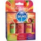 SKINS Fruity water-based lubricant set with three fruit flavours, 3 x 12 ml – image 1 SKINS Fruity water-based lubricant set with three fruit flavours, 3 x 12 ml – image 1