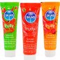SKINS Fruity – zestaw lubrykantów na bazie wody o trzech owocowych smakach, 3 x 12 ml – zdjęcie 2