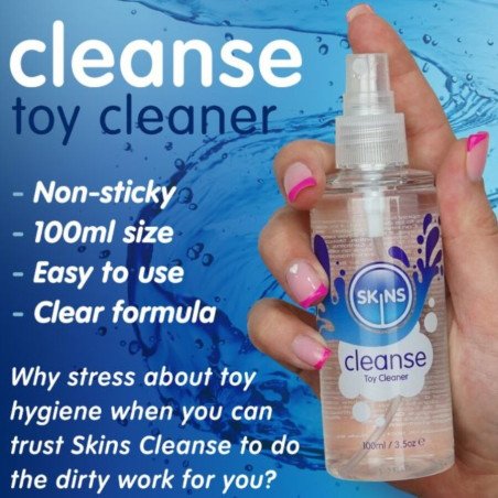 SKINS speelgoedreiniger voor intieme speeltjes 100 ml