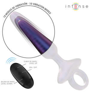 Intense Marlon vibrating anal plug with remote control – image 4