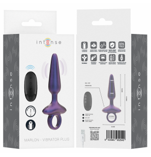 Intense Marlon vibrating anal plug with remote control – image 8