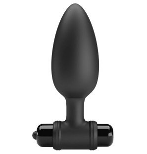 Vibrating Silicone Anal Plug with 10 Settings – image 1