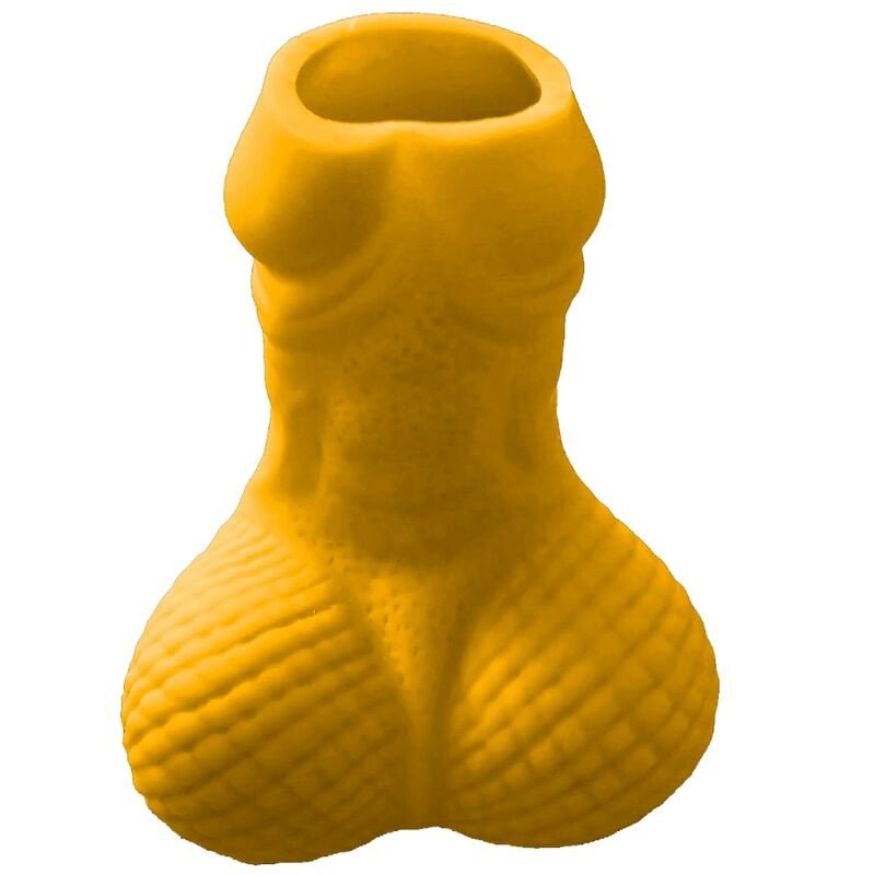 Gelbes Penis-Schnapsglas von Diablo Picante für Erwachsene – Bild 1