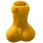Geel penis shotglas van Diablo Picante voor volwassenen – foto 1