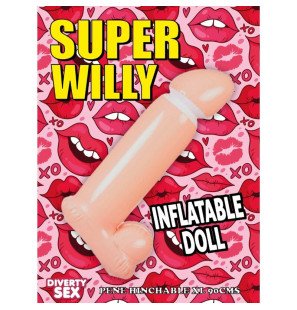 Dmuchany penis 100 cm Diablo Picante – zdjęcie 1
