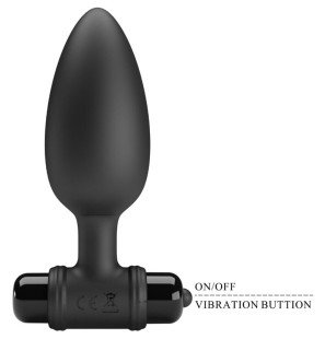 Vibrating Silicone Anal Plug with 10 Settings – image 4