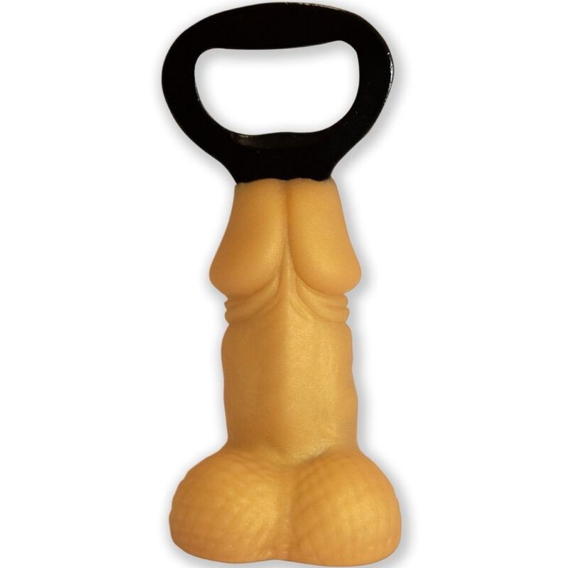 Golden Penis-Shaped Bottle Opener for Adults – image 1