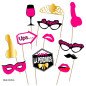 Kit photobooth pour adultes Diablo Picante, 12 pièces – photo 1