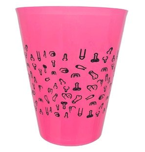 Gobelet fuchsia Diablo Picante 500 ml pour adultes – photo 1