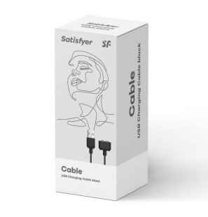 Satisfyer Black USB Charging Cable – image 5
