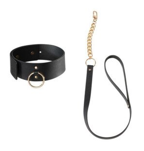 Bijoux Indiscrets Maze Black Collar with Strap – image 3
