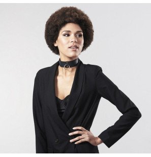 Bijoux Indiscrets Maze Black Collar with Strap – image 6