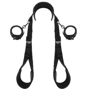 Spread-Eagle Position with Handcuffs for Adults, Unlined – image 1