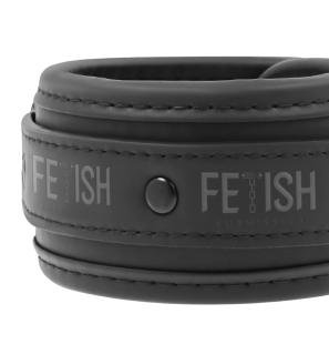 Vegan Leather Collar and Cuffs with Neoprene Lining – image 4