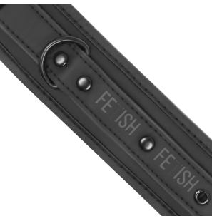 Vegan Leather Collar and Cuffs with Neoprene Lining – image 7