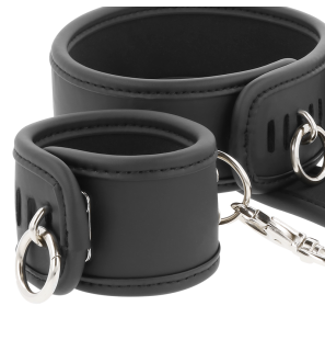 Vegan Leather Collar and Cuffs with Neoprene Lining – image 5