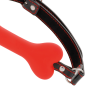 Bâillon rouge en silicone en forme d’os 2,5 cm – photo 3 Bâillon rouge en silicone en forme d’os 2,5 cm – photo 3