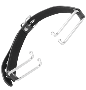 Black hook gag for BDSM and bondage by DARKNESS – image 2