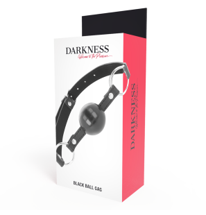 DARKNESS Black Ball Gag for Adults – image 4