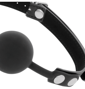 Darkness Black Silicone Mouth Gag for Adults – image 3