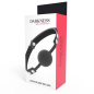 Darkness Black Silicone Mouth Gag for Adults – image 4 Darkness Black Silicone Mouth Gag for Adults – image 4