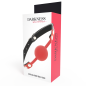 Red silicone gag for adults by Darkness – image 4 Red silicone gag for adults by Darkness – image 4