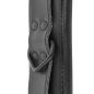 Adjustable Black Leather Ankle Cuffs – image 4