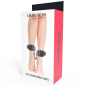 Adjustable Black Leather Ankle Cuffs – image 7