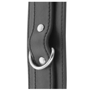 Adjustable Black Handcuffs with Double Reinforcement Strap – image 4