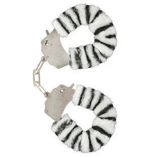 Kajdanki TOYJOY Zebra dla dorosłych – zdjęcie 1