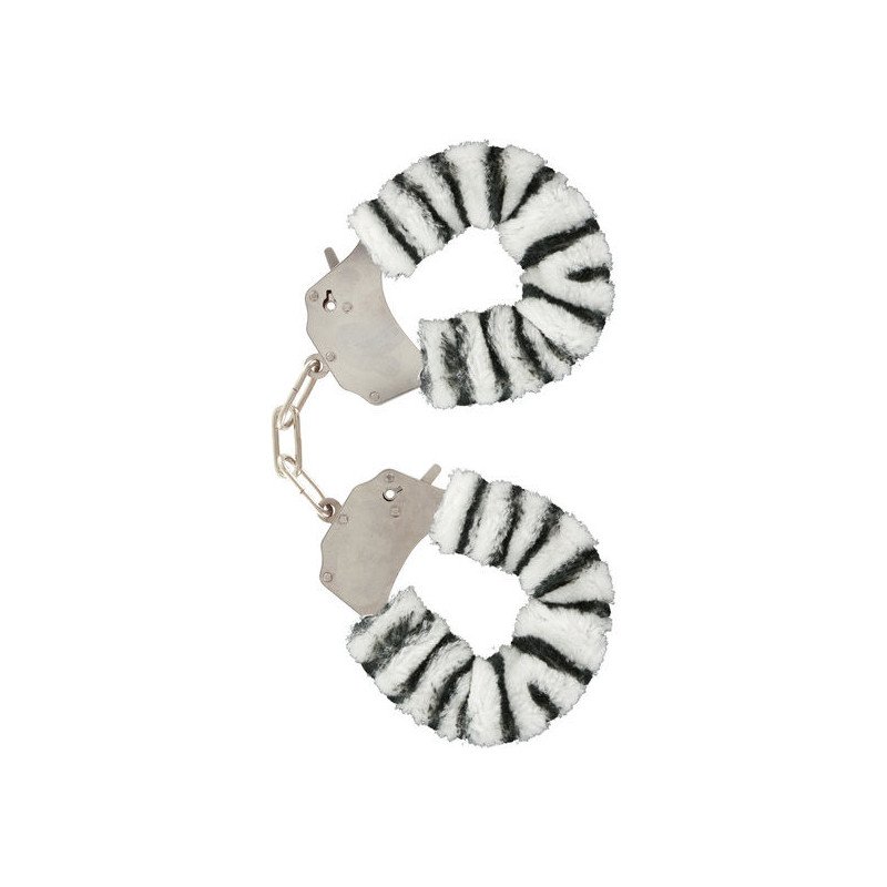 Kajdanki TOYJOY Zebra dla dorosłych – zdjęcie 1