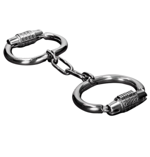 Menottes métalliques à combinaison pour adultes – photo 1