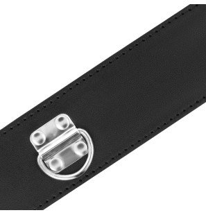 DARKNESS BDSM Collar with Black Padlock – image 4