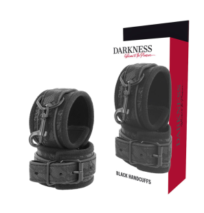 Menottes DARKNESS de luxe universelles pour poignets et chevilles pour adultes – photo 2